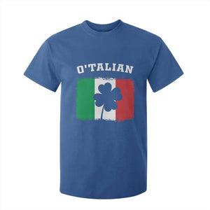 Funny Irish Italian St. Patrick's Day O'Talian T Shirt For Kid TS11 Royal Blue Print Your Wear
