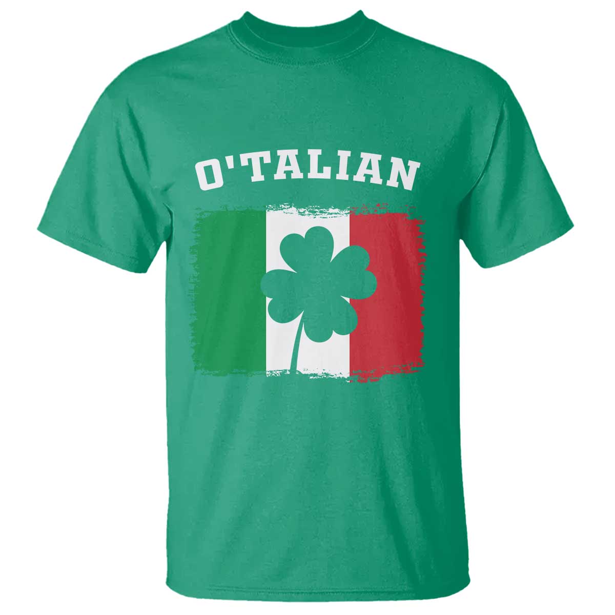 Funny Irish Italian St. Patrick's Day O'Talian T Shirt TS11 Irish Green Print Your Wear