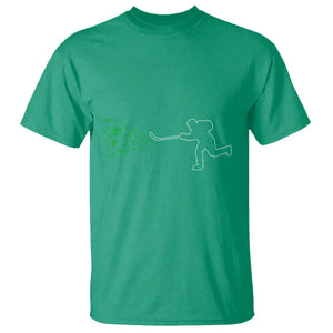 Funny St Patrick's Day Ice Hockey Shamrock T Shirt TS11 Irish Green Print Your Wear
