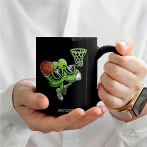 Funny St Patrick's Day Basketball Green Shamrock Coffee Mug TS11 Print Your Wear
