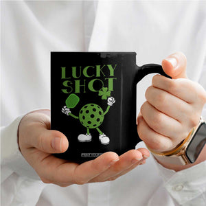 Funny St Patrick's Day Pickleball Lucky Shot Coffee Mug TS11 Print Your Wear