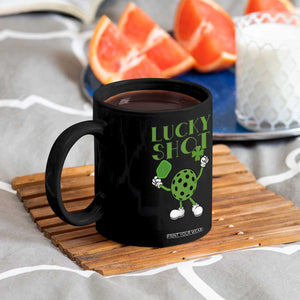 Funny St Patrick's Day Pickleball Lucky Shot Coffee Mug TS11 Print Your Wear