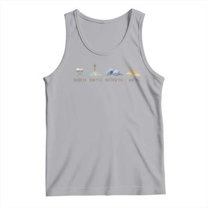 The Life Of Jesus Christ Religious Bible Verse Tank Top TS11 Athletic Heather Print Your Wear