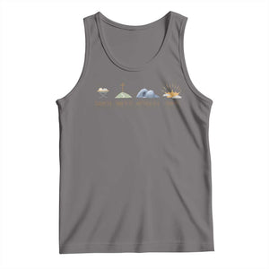 The Life Of Jesus Christ Religious Bible Verse Tank Top TS11 Deep Heather Print Your Wear