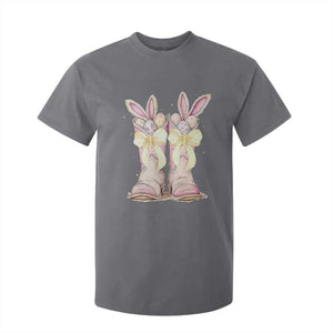 Funny Easter Day Cowgirl Egg Cowboy Boots T Shirt For Kid TS11 Charcoal Print Your Wear