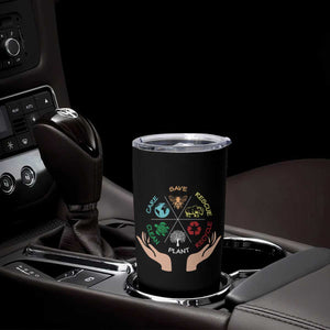 Save Bees Rescue Animals Recycle Plastic Plant Tree Tumbler Cup Earth Day TS11 Print Your Wear