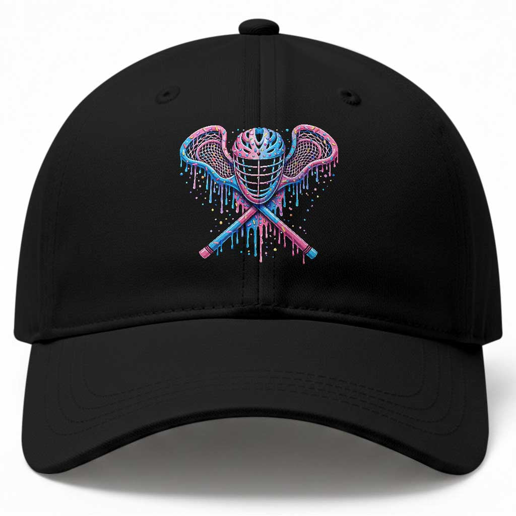 Lacrosse Drip Ice Cream Lax Helmet Sticks Sport Player Baseball Cap TS11 Print Your Wear