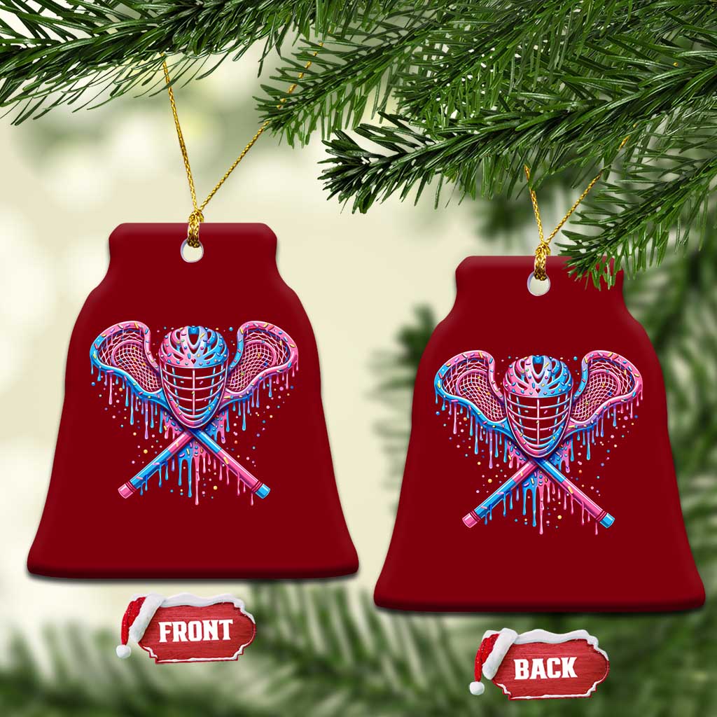 Lacrosse Drip Ice Cream Lax Helmet Sticks Sport Player Ceramic Ornament TS11 Print Your Wear