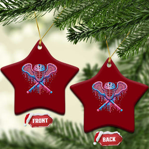 Lacrosse Drip Ice Cream Lax Helmet Sticks Sport Player Ceramic Ornament TS11 Print Your Wear