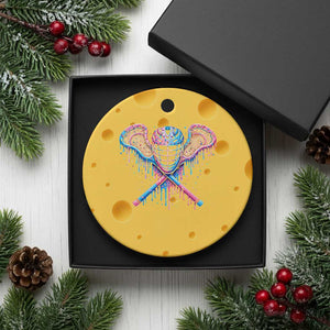 Lacrosse Drip Ice Cream Lax Helmet Sticks Sport Player Ceramic Ornament TS11 1pc Yellow Cheese Print Your Wear