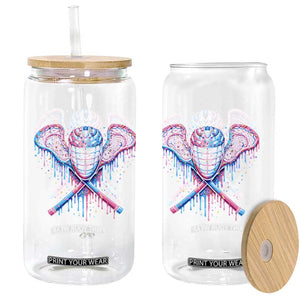 Lacrosse Drip Ice Cream Lax Helmet Sticks Sport Player Glass Can TS11 Print Your Wear