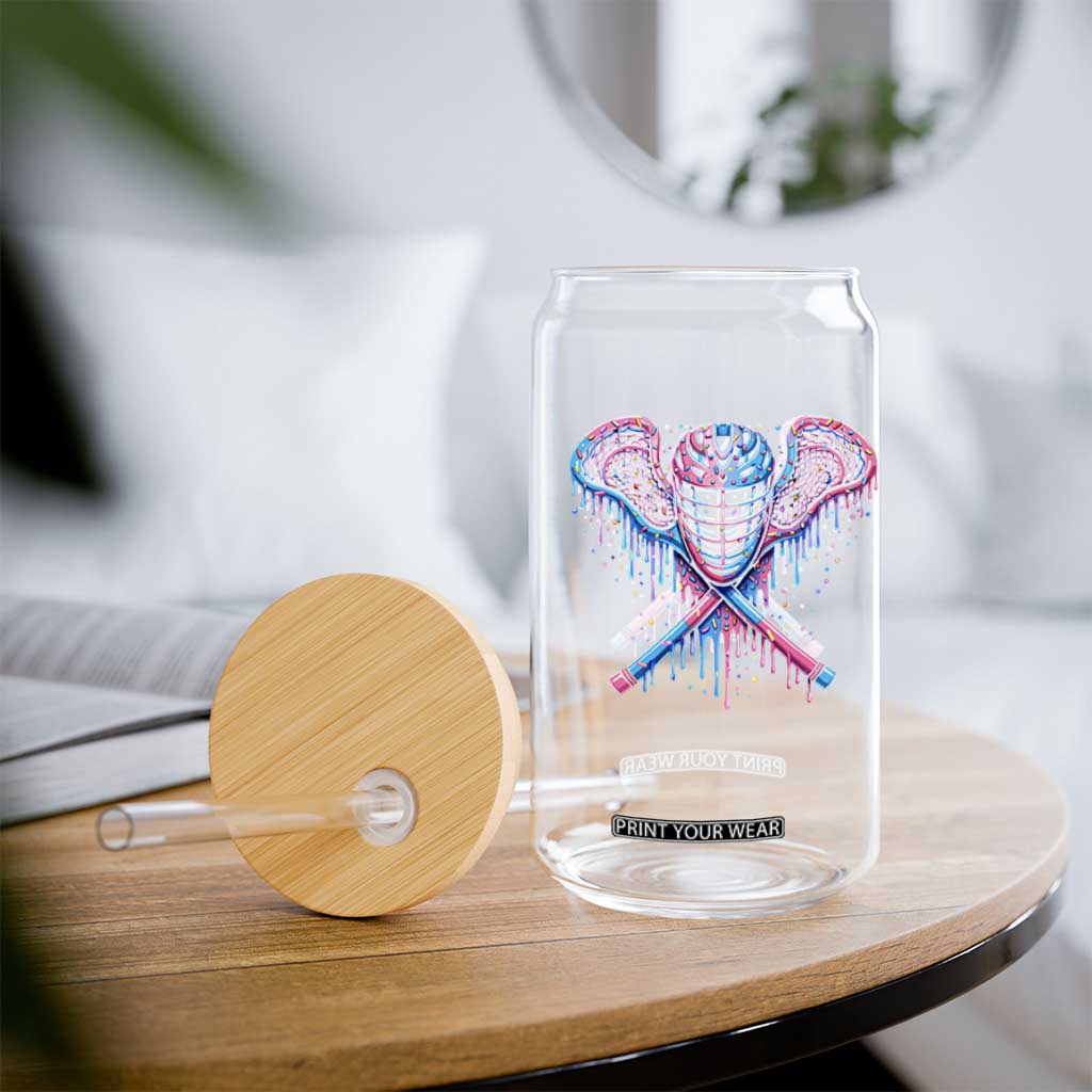 Lacrosse Drip Ice Cream Lax Helmet Sticks Sport Player Glass Can TS11 Print Your Wear
