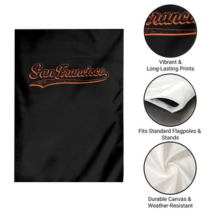 San Francisco Sports Script Retro Baseball Lovers Proud City Garden Flag TS11 Print Your Wear