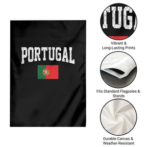 Vintage Portugal Flag Portuguese Pride Throwback Design Garden Flag TS11 Print Your Wear