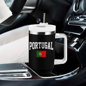 Vintage Portugal Flag Portuguese Pride Throwback Design Tumbler With Handle TS11 Print Your Wear