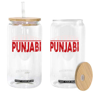 Punjabi Aa Gaye Oye Glass Can Funny Indian TS11 Print Your Wear
