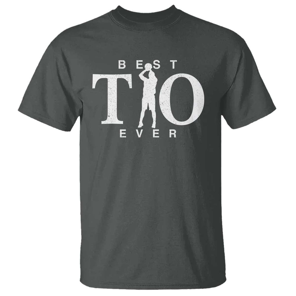 Funny Uncle Basketball T Shirt Best Tio Ever Sport Player TS11 Dark Heather Print Your Wear