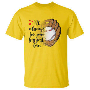 Funny Baseball Fan T Shirt I'll Always Be Your Biggest Fan Parents TS11 Daisy Print Your Wear