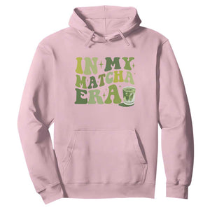 In My Matcha Era Hoodie Matcha Latte Lover TS11 Light Pink Print Your Wear