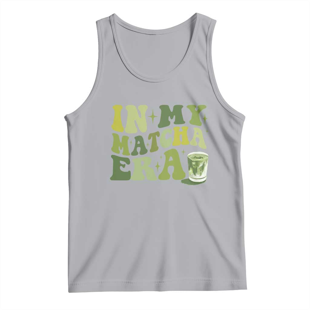 In My Matcha Era Tank Top Matcha Latte Lover TS11 Athletic Heather Print Your Wear