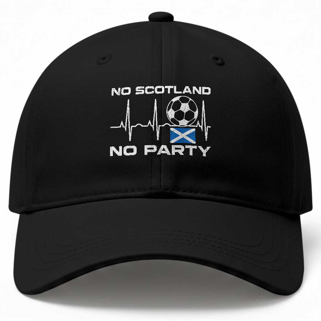 No Scotland No Party Baseball Cap Scotland Football Proud Scottish Fan TS11 Print Your Wear