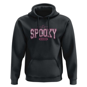 Funny Halloween Hoodie It's Spooky Season Pink Pumpkin Cute Cat TS11 Black Print Your Wear