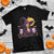 Funny Harris Supporter T Shirt Kamalloween Kamala Witch Halloween Bat Moon TS11 Black Print Your Wear