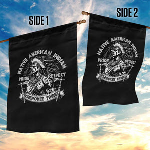 Cherokee Tribe Garden Flag Native American Indian Pride Respect Axe TS11 Print Your Wear