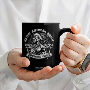 Cherokee Tribe Coffee Mug Native American Indian Pride Respect Axe TS11 Print Your Wear