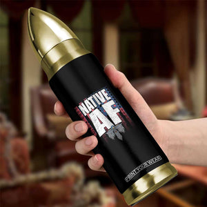 Native American Indian Bullet Tumbler Native AF Indigenous Vintage Thunderbird TS11 Print Your Wear