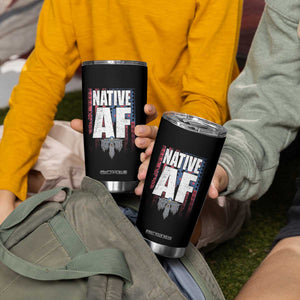 Native American Indian Tumbler Cup Native AF Indigenous Vintage Thunderbird TS11 Print Your Wear
