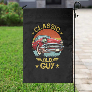 Funny Classic Old Guy Garden Flag Humor Saying Classic Car Lover TS11 Print Your Wear