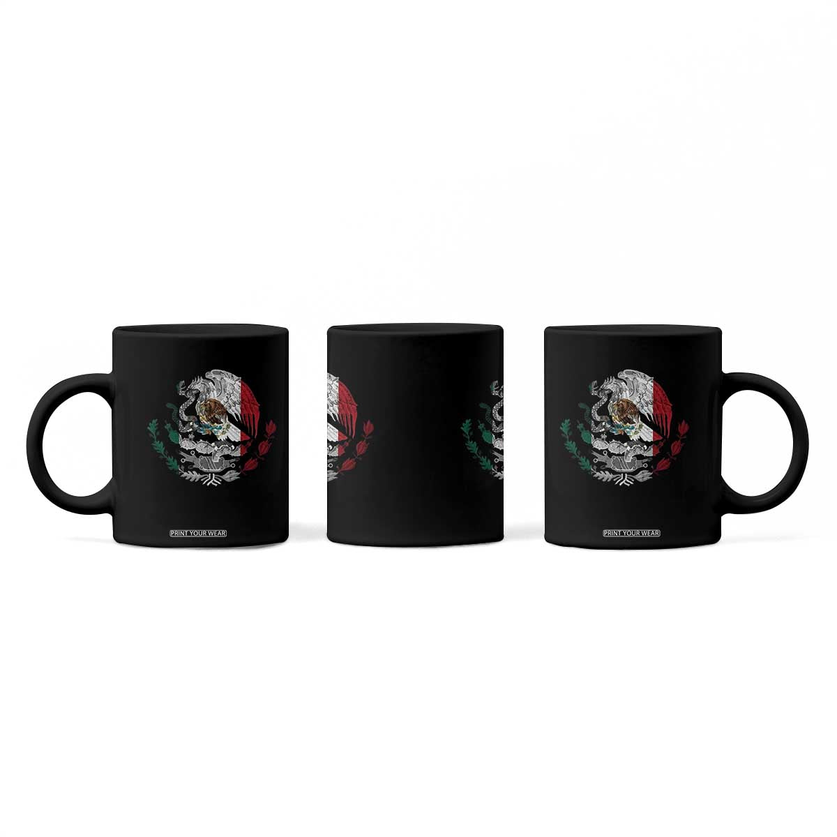 Mexico Coat Of Arms Mexican Flag Seal Symbol Coffee Mug TS11 Print Your Wear
