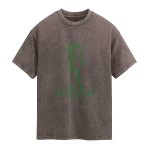 I Am Built Different Like Incorrectly I Think Frog Humor Washed Cotton T-Shirt