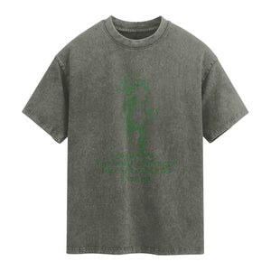 I Am Built Different Like Incorrectly I Think Frog Humor Washed Cotton T-Shirt