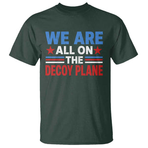 We Are All On The Decoy Plane T Shirt Plane Conspiracy Theory