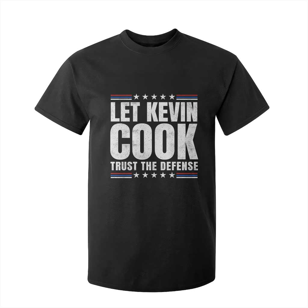 Let Kevin Cook Trust The Defense Funny Courtroom Lawyer T Shirt For Kid
