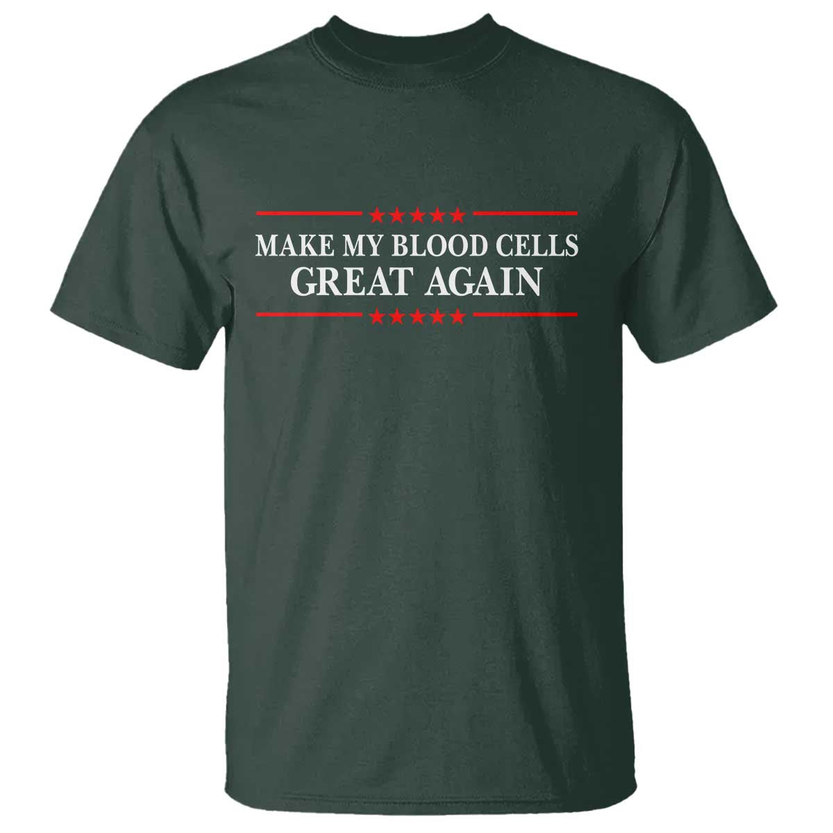 Make My Blood Cells Great Again T Shirt Funny Leukemia Cancer Awareness