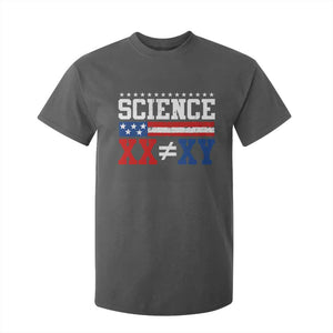 Science XX Is Not The Same As XY T Shirt For Kid Funny Scientist American Flag