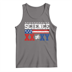 Science XX Is Not The Same As XY Tank Top Funny Scientist American Flag