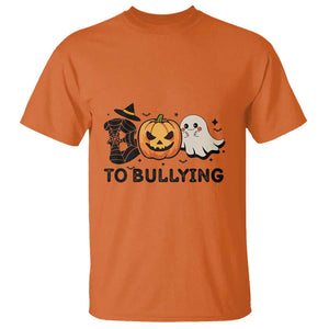 Halloween Unity Day T Shirt Boo To Bullying Anti Bullying Awareness Ghost Pumpkin TS11 Orange Print Your Wear