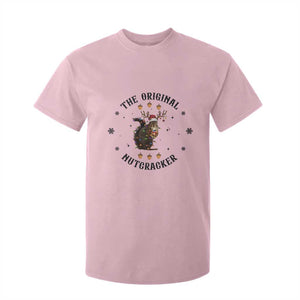 Funny Christmas Squirrel T Shirt For Kid The Original Nutcracker Snowflake Santa Hat TS11 Light Pink Print Your Wear