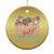 Sleigh Girl Sleigh Christmas Ornament Christmas Retro Groove Slay Girl TS11 Print Your Wear