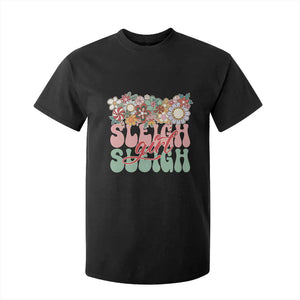 Sleigh Girl Sleigh T Shirt For Kid Christmas Retro Groove Slay Girl TS11 Black Print Your Wear