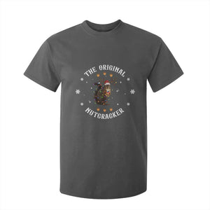 Funny Christmas Squirrel T Shirt For Kid The Original Nutcracker Snowflake Xmas Neon Light TS11 Dark Heather Print Your Wear