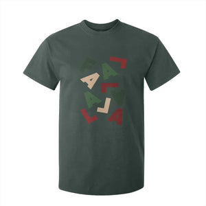 Funny Fa La La 8 Christmas Carol Holiday T Shirt For Kid TS11 Dark Forest Green Print Your Wear