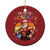 Funny Xmas LGBT Christmas Ornament Ho Ho Ho Mosexual Rainbow Santa TS11 Print Your Wear