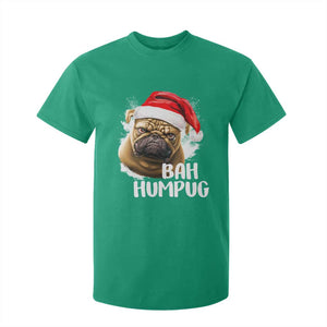 Funny Christmas Pug Dog T Shirt For Kid Bah Humpug Humbug Cute Pet TS11 Irish Green Print Your Wear