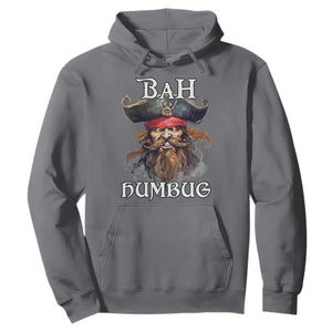 Funny Bah Humbug Christmas Pirate Hoodie TS11 Charcoal Print Your Wear