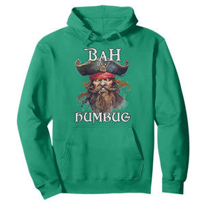 Funny Bah Humbug Christmas Pirate Hoodie TS11 Irish Green Print Your Wear